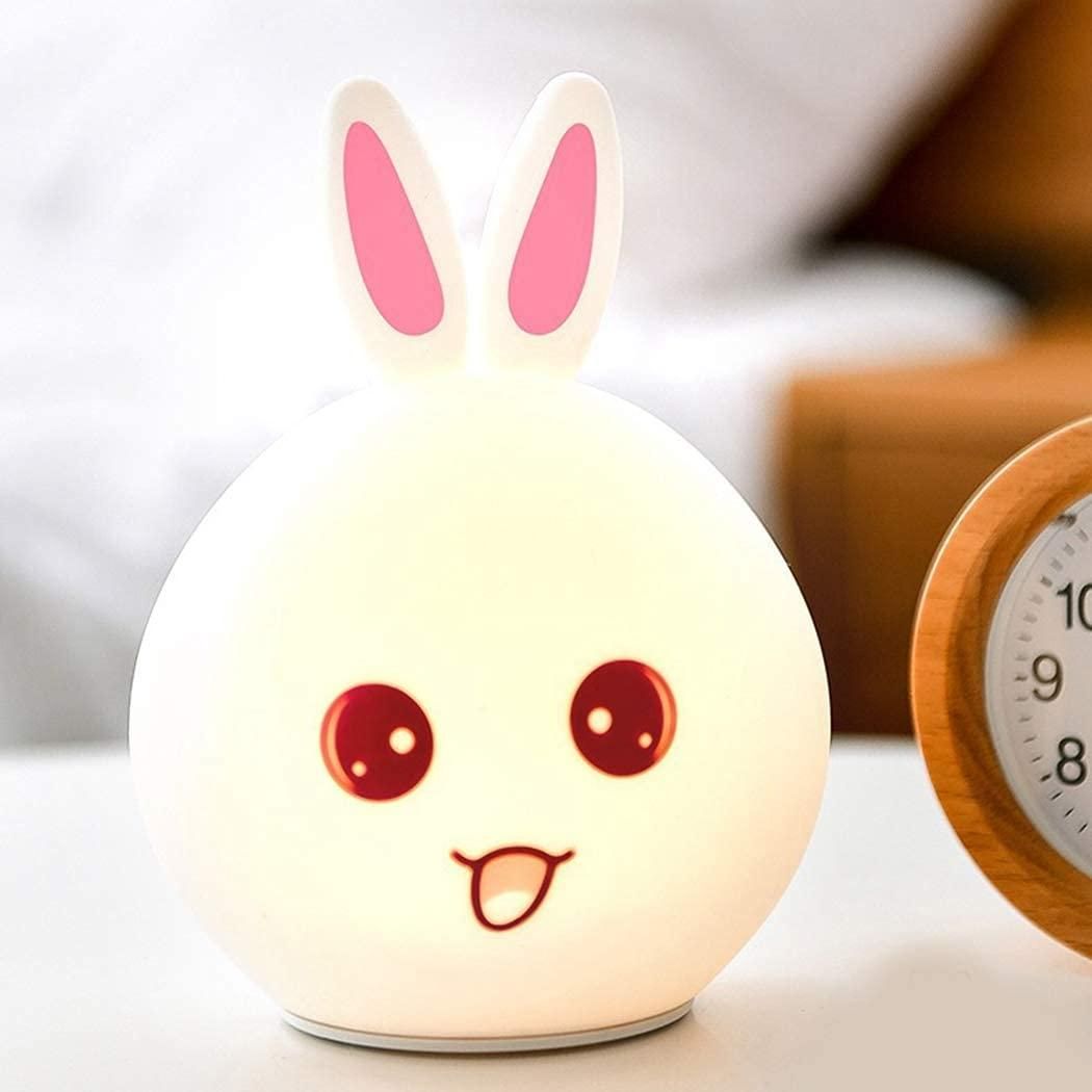 Rabbit Silicone Touch Night Light