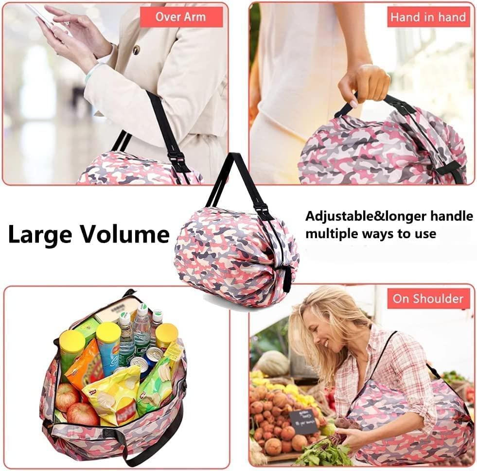 Foldable Camo Shopping Bag