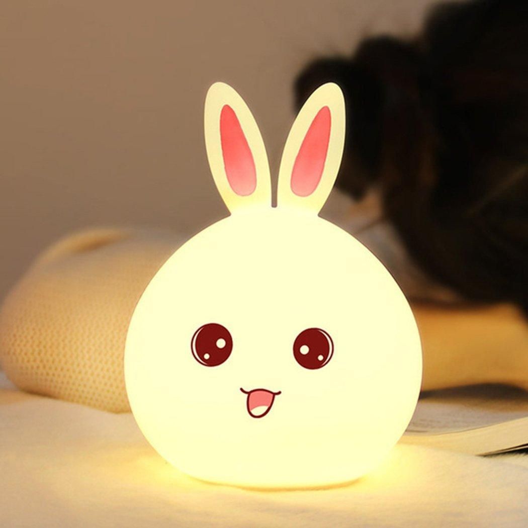 Rabbit Silicone Touch Night Light