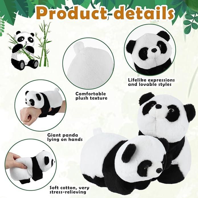Plush Panda Slap Bracelet
