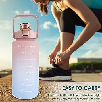 3-Pack Motivational Water Bottle Set