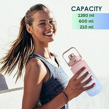 3-Pack Motivational Water Bottle Set