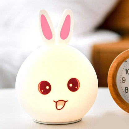 Rabbit Silicone Touch Night Light