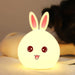 Rabbit Silicone Touch Night Light