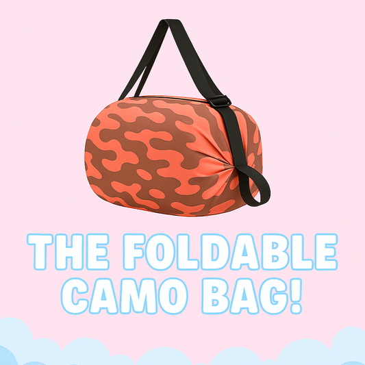 Foldable Camo Shopping Bag